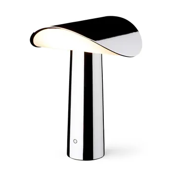 Lium portable table lamp 22.5 cm - Chrome - Gejst