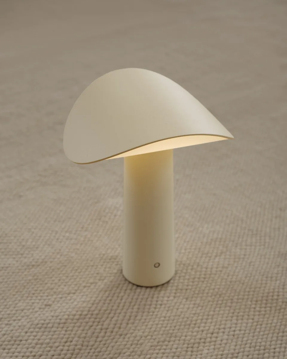 Lium portable table lamp 22.5 cm, Light yellow Gejst