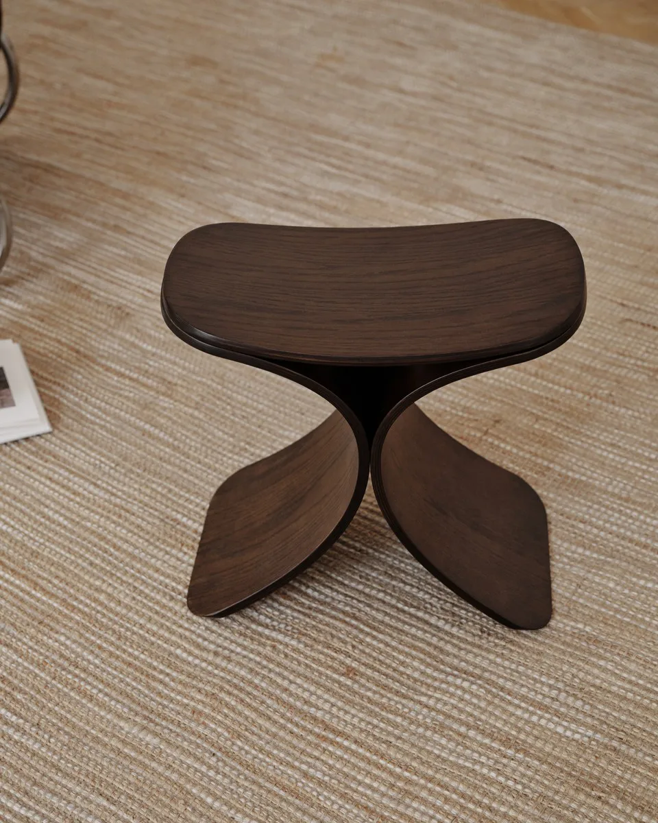 Luno stool 48x28x72 cm, Dark oak Gejst