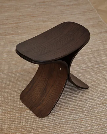 Luno stool 48x28x72 cm - Dark oak - Gejst