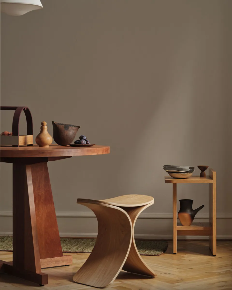 Luno stool 48x28x72 cm, Oak Gejst