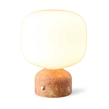 Meemo portable table lamp 23 cm - Amber Red marble - Gejst