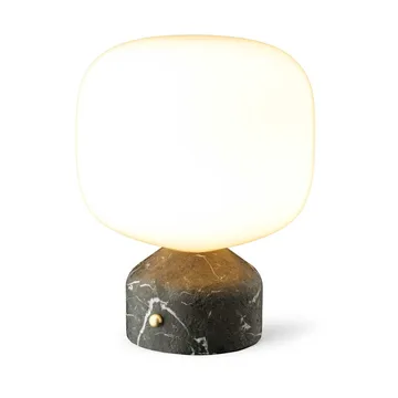 Meemo portable table lamp 23 cm - Black marble - Gejst