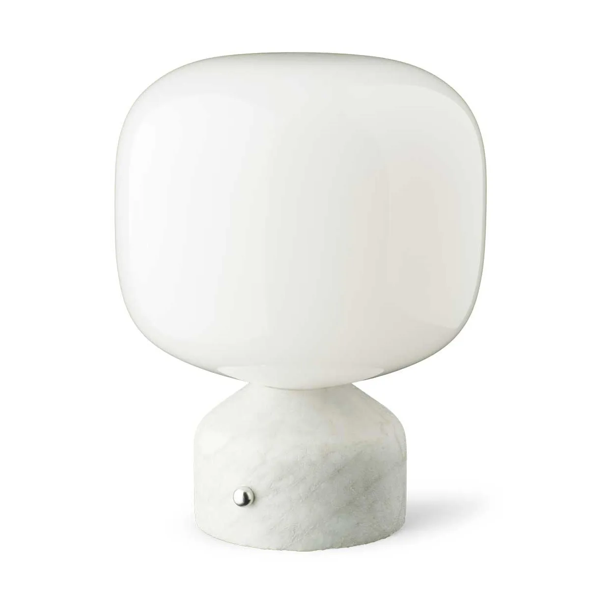 Meemo portable table lamp 23 cm, White marble Gejst