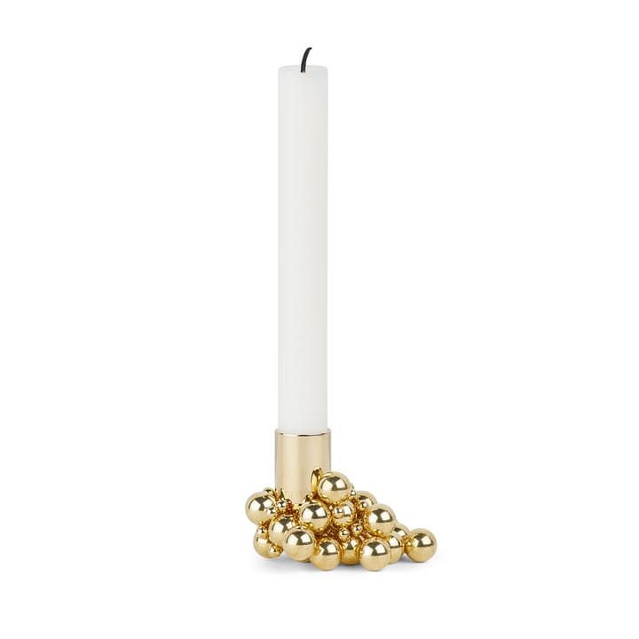 Molekyl candlestick 1 - brass - Gejst