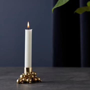 Molekyl candlestick 1 - brass - Gejst