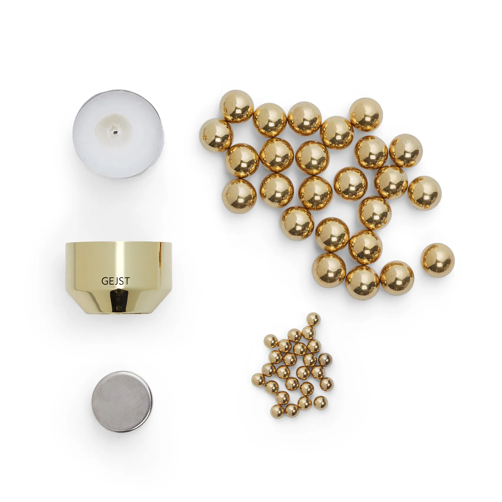 Molekyl lantern, brass Gejst