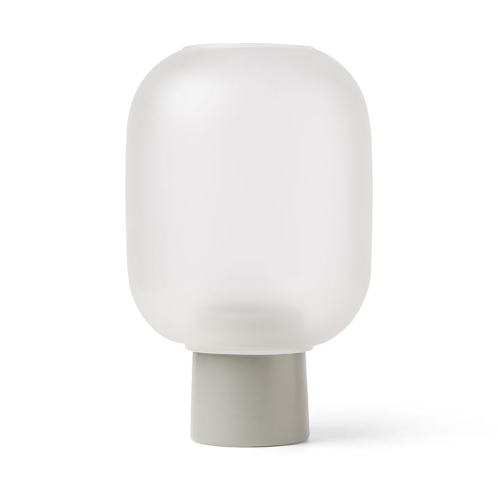 Nebl flower pot with frosted glass large Ø25 cm, grey Gejst