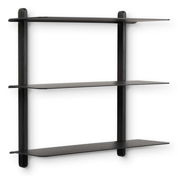 Nivo shelf A large - Black oiled ash-black - Gejst