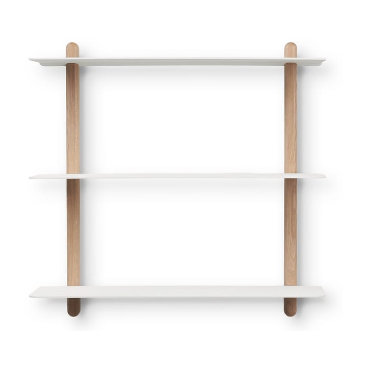 Nivo shelf A large - Light  oak-white - Gejst