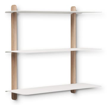 Nivo shelf A large - Light  oak-white - Gejst