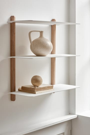 Nivo shelf A large - Light  oak-white - Gejst