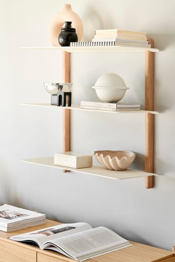 Nivo shelf A large - Light  oak-white - Gejst