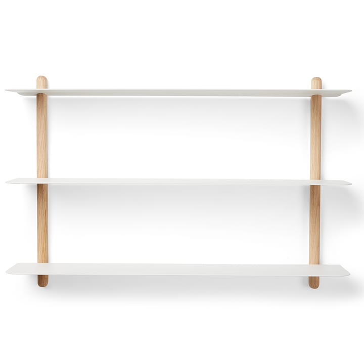 Nivo shelf A - Light oak-white - Gejst