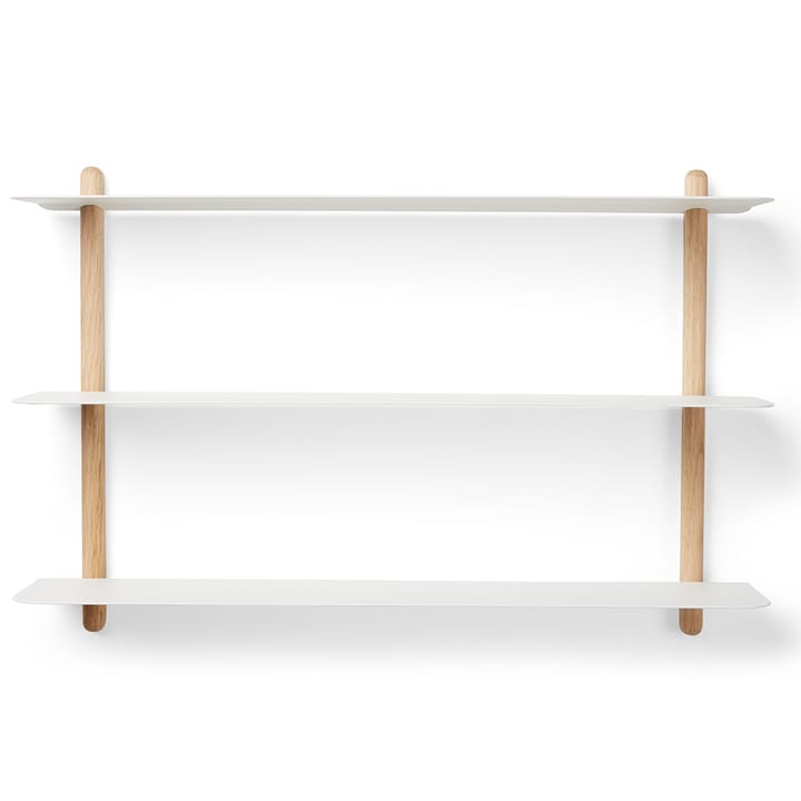 Nivo shelf A - light oak-white - Gejst