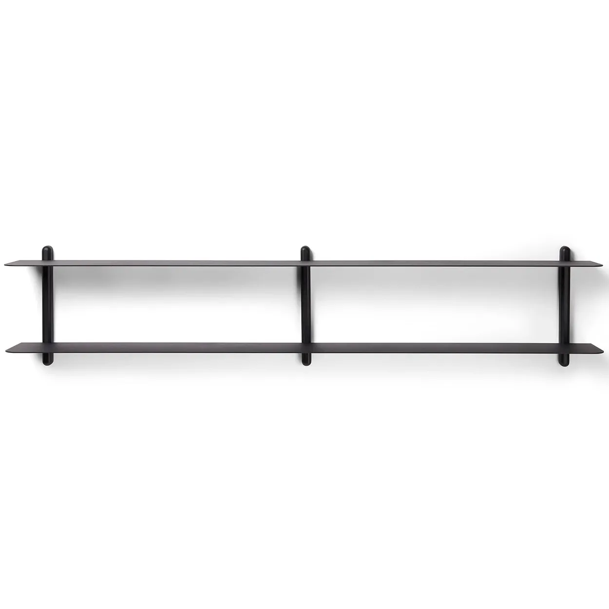 Gejst Nivo shelf C Black-stained ash room-black | Scandinavian Design | Shelves & shelving systems | Black