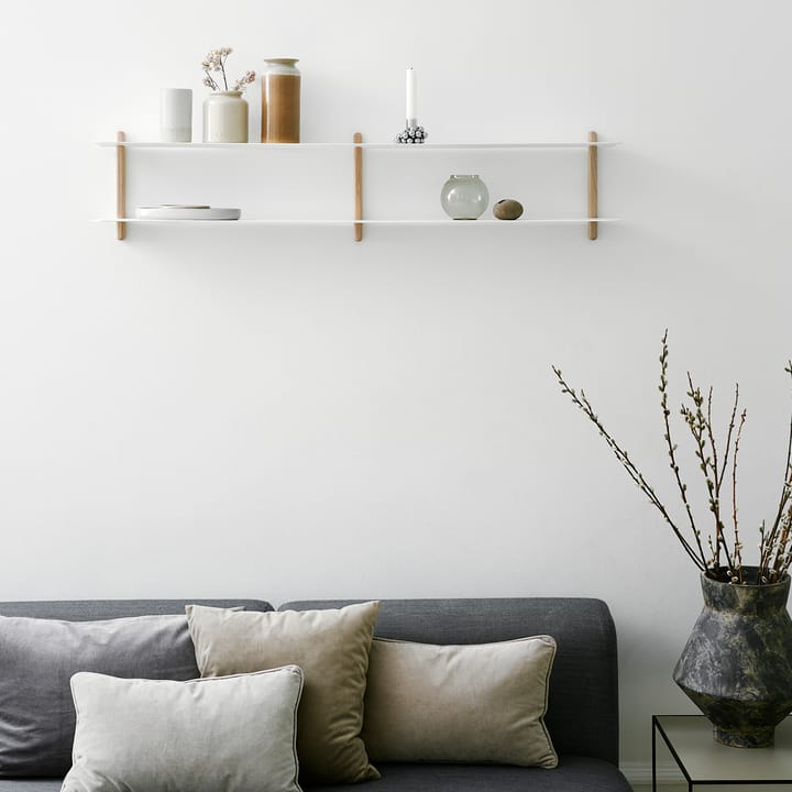 Nivo shelf C - Light oak-white - Gejst