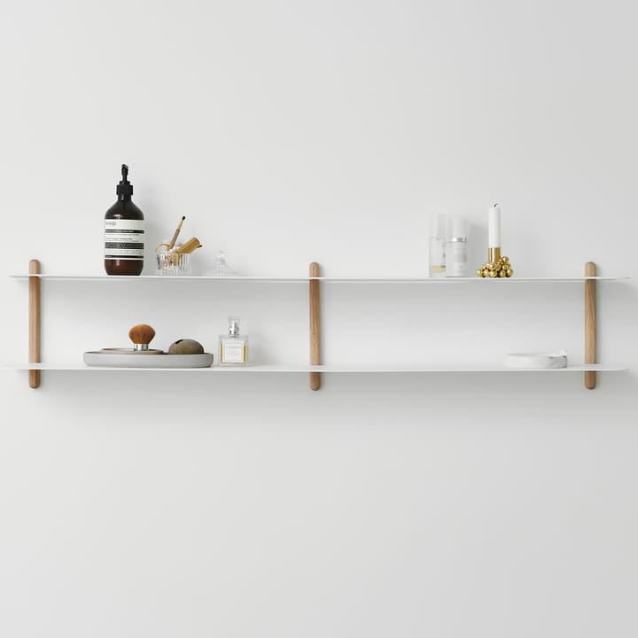 Nivo shelf C - Light oak-white - Gejst