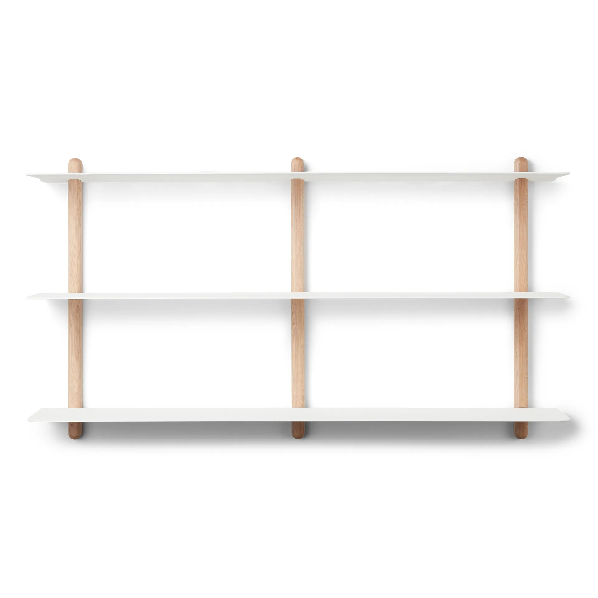 Nivo shelf D large, Light oak-white Gejst