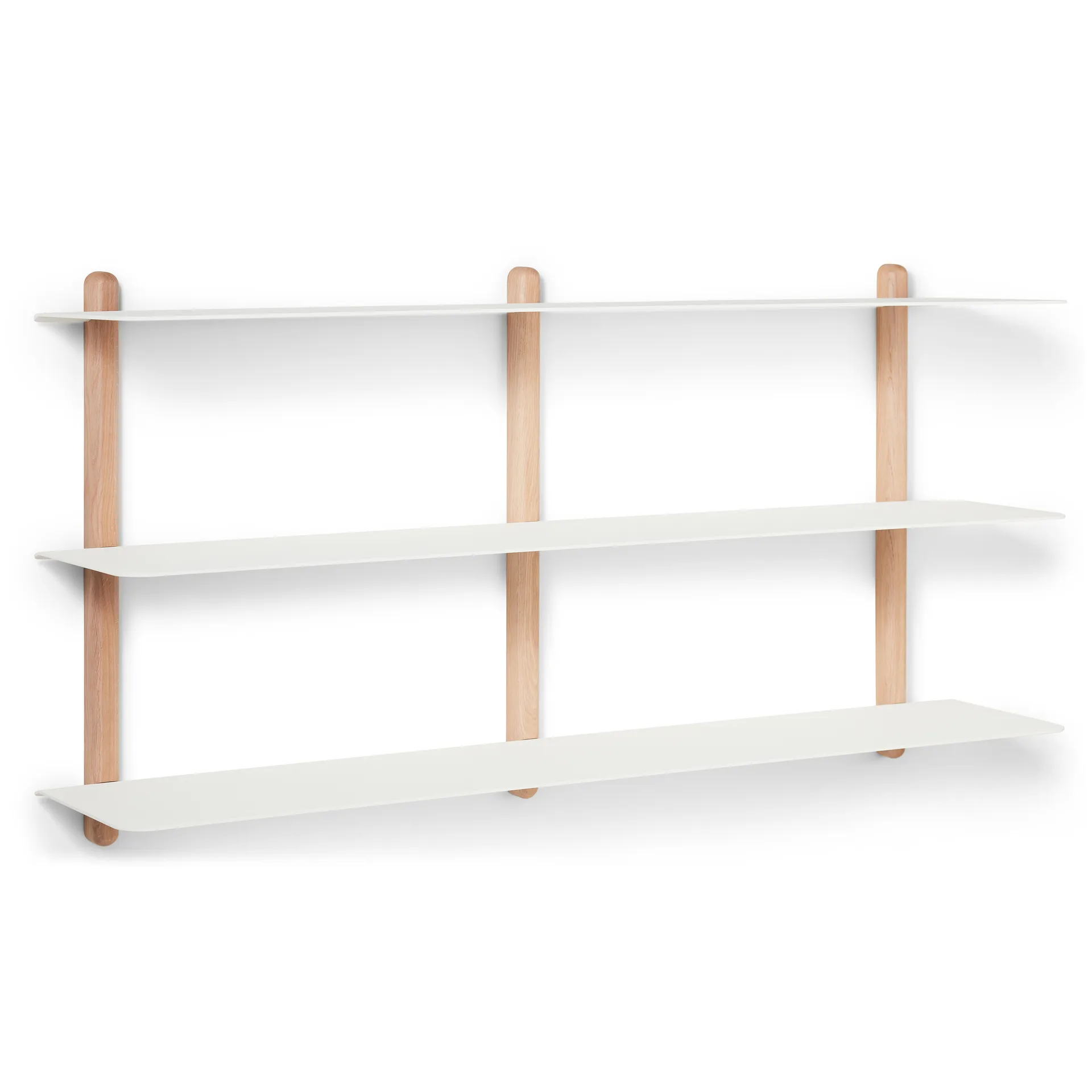 Nivo shelf D large, Light oak-white Gejst