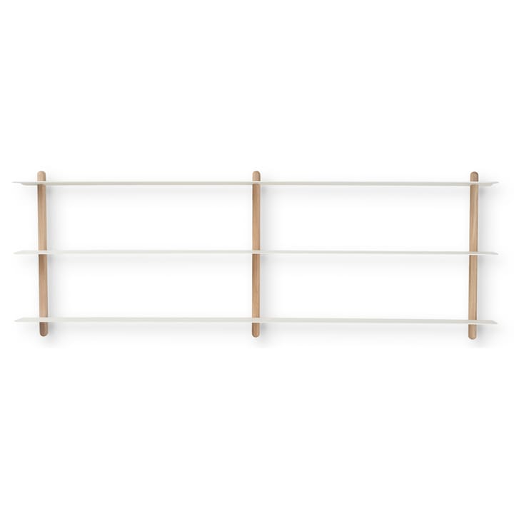 Nivo shelf D - Light oak-white - Gejst