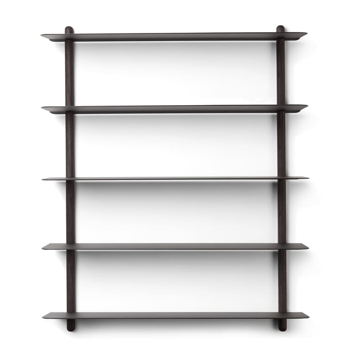 Nivo shelf E - Black stained box-black - Gejst