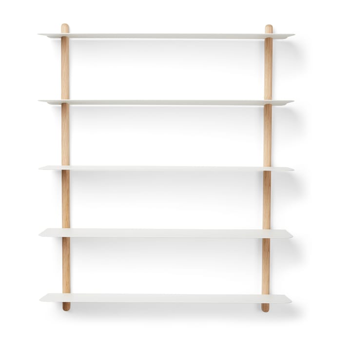 Nivo shelf E - Light  oak-white - Gejst
