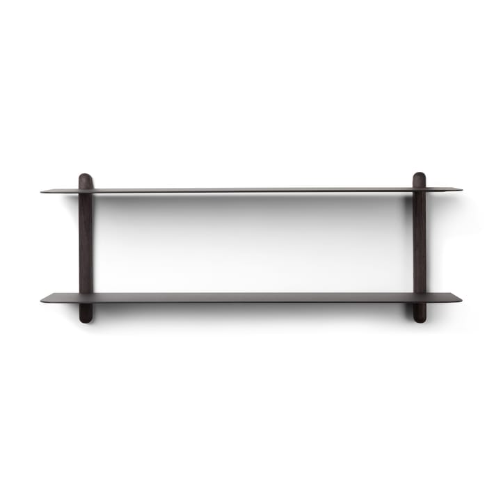 Nivo shelf F - Dark-stained ash-black - Gejst