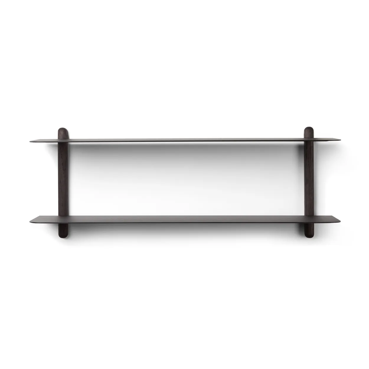 Gejst Nivo shelf F Dark-stained ash-black | Scandinavian Design | Shelves & shelving systems | Black