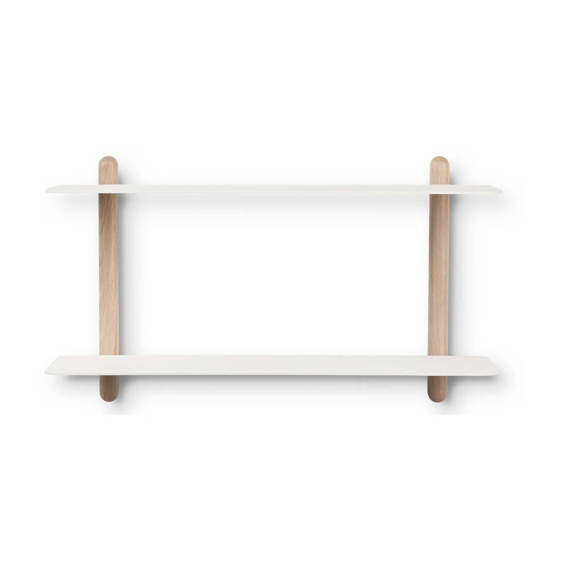Nivo shelf F large, Light oak-white Gejst