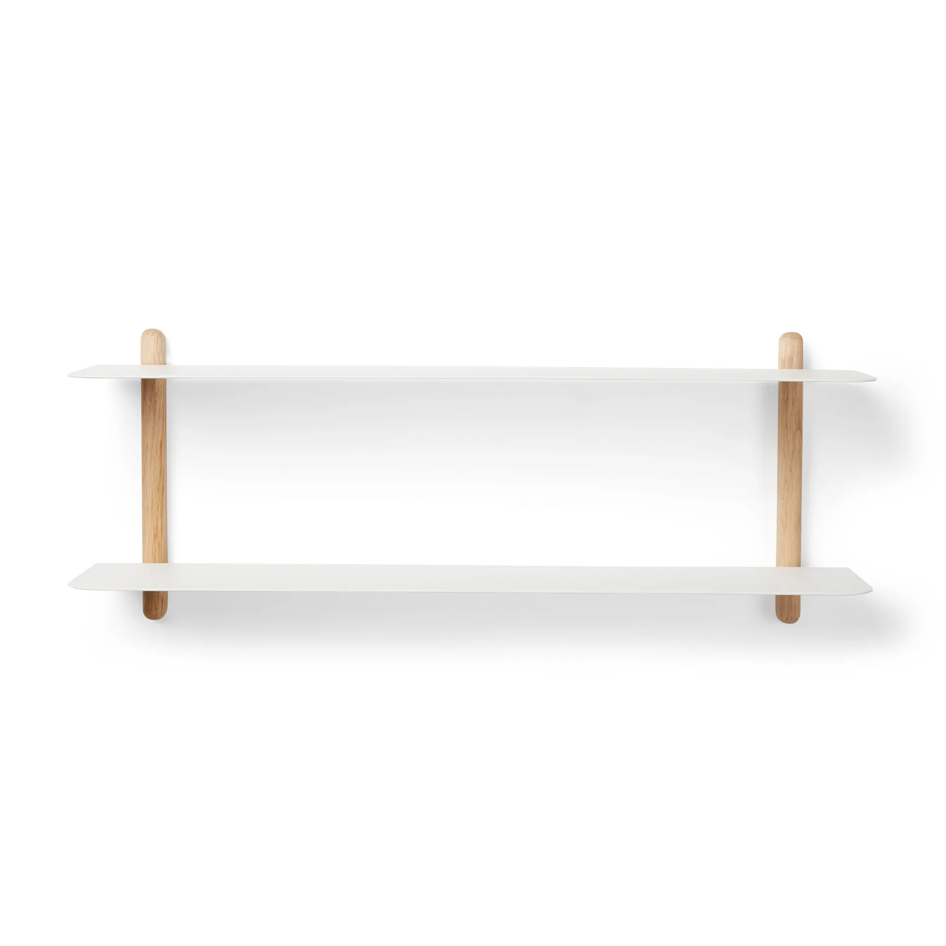 Nivo shelf F, Light oak-white Gejst