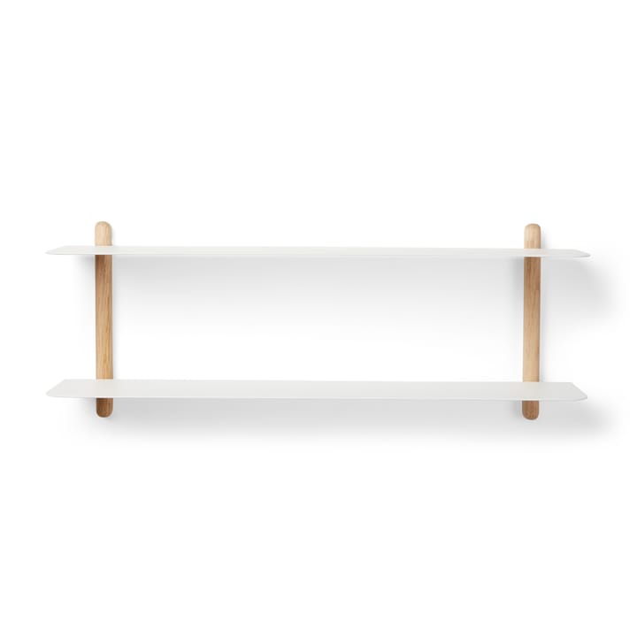 Nivo shelf F - Light oak-white - Gejst