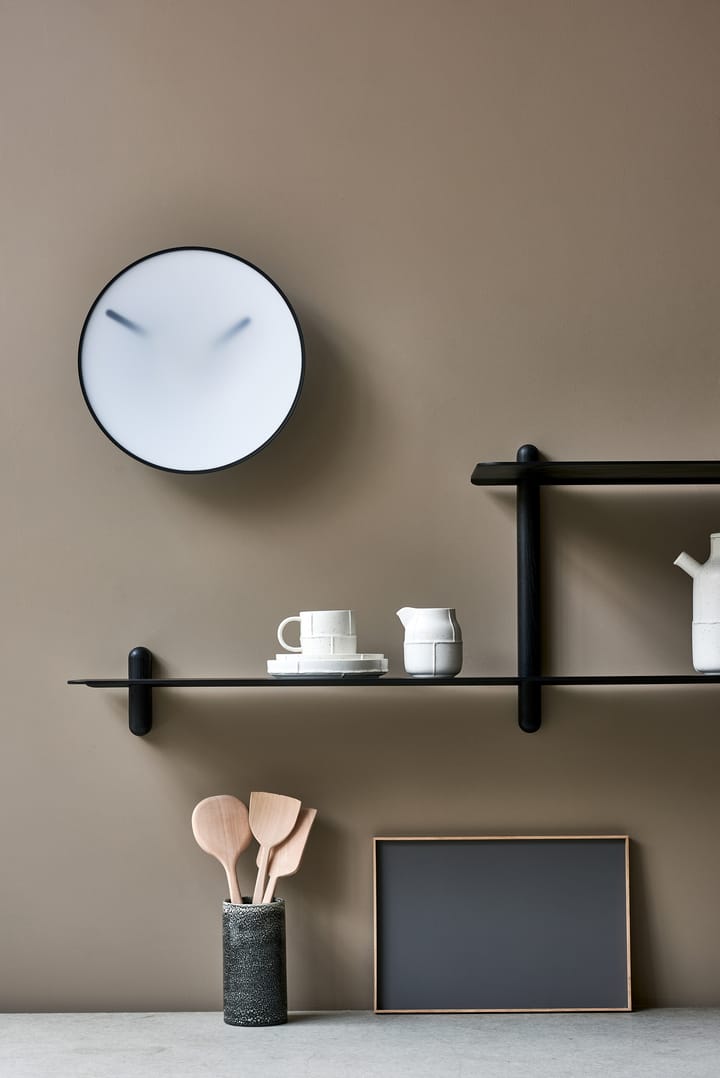 Nivo shelf H large - Black oiled ash-black - Gejst