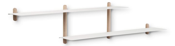 Nivo shelf H large - Light  oak-white - Gejst