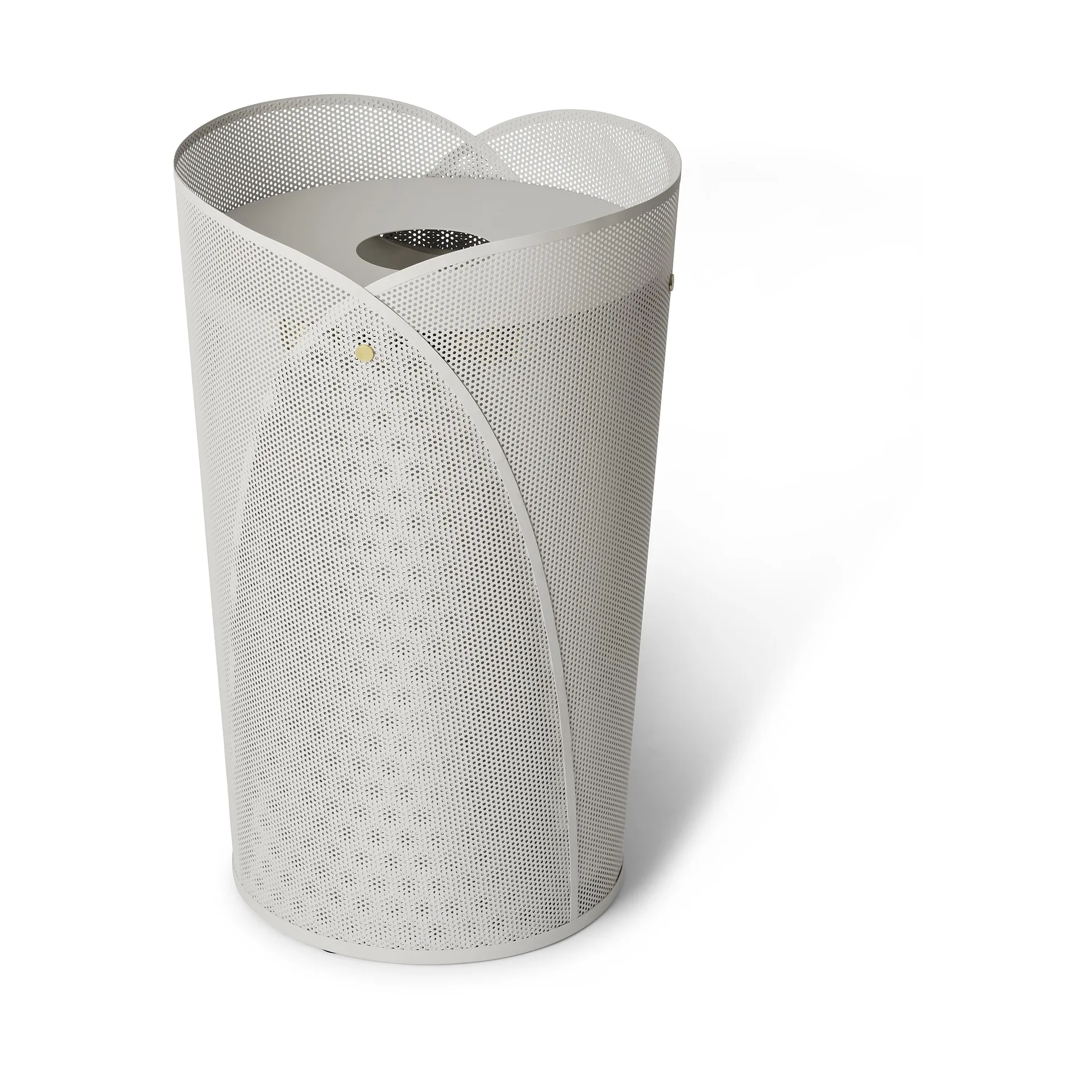 Oya laundry basket 75 L, Warm grey Gejst