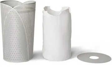 Oya laundry basket 75 L - Warm grey - Gejst