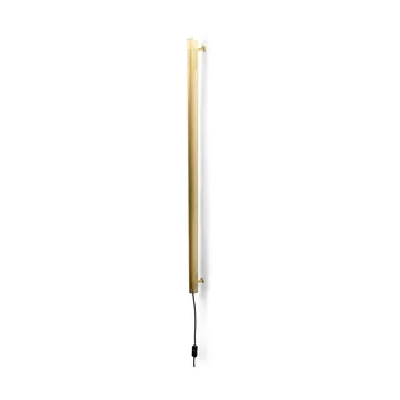 Radent wall lamp long 135 cm - Brass - Gejst