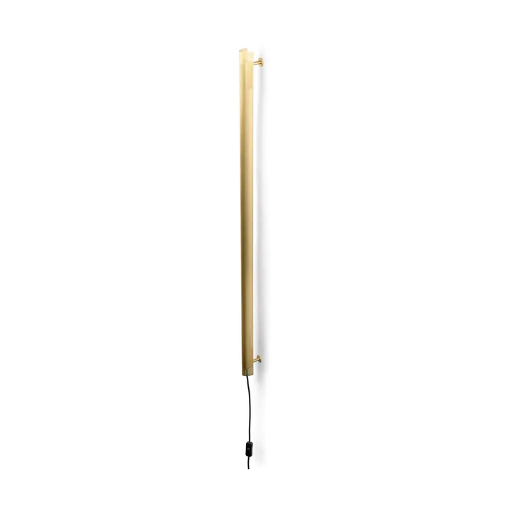 Radent wall lamp long 135 cm - Brass - Gejst