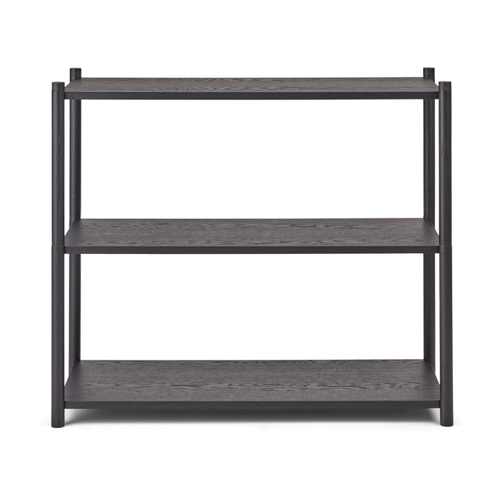 Sceene bookcase A - Black oiled oak - Gejst