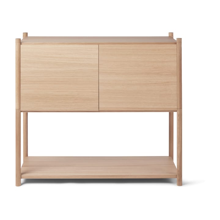 Sceene bookcase C - Light  oak - Gejst