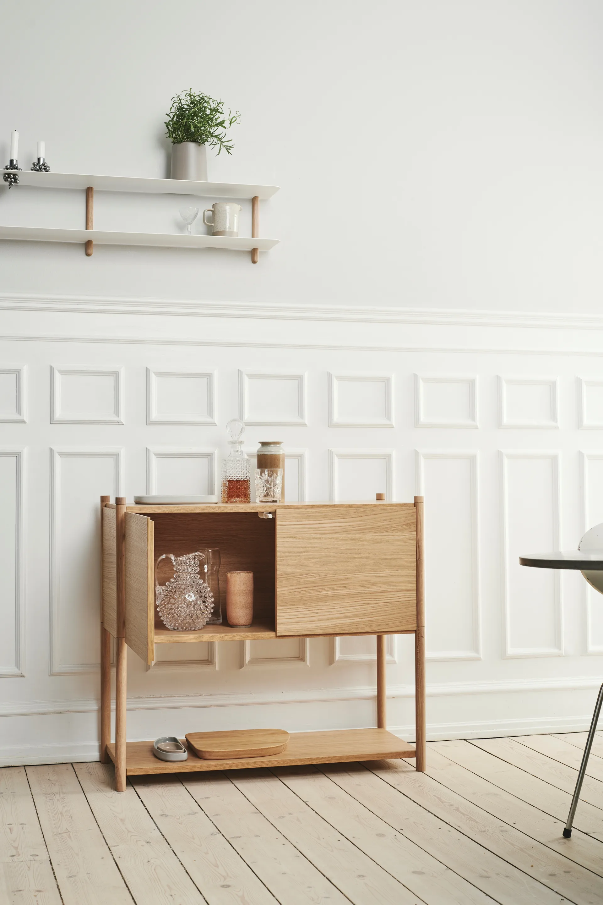 Sceene bookcase C, Light oak Gejst