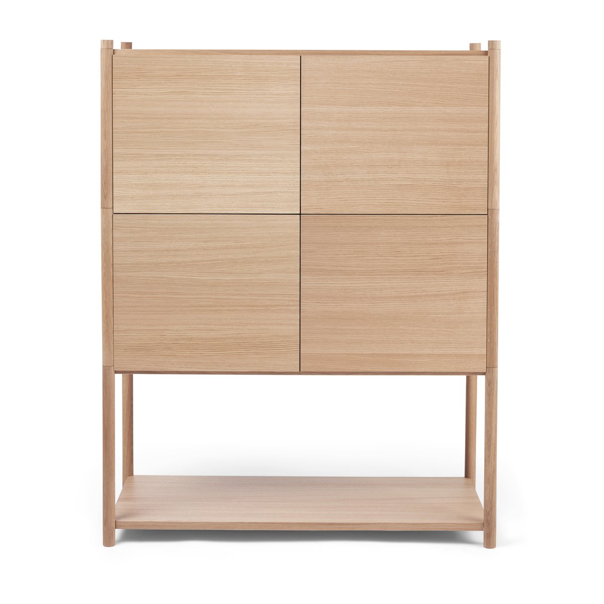 Gejst Sceene bookcase E Light oak | Scandinavian Design | Dressers & sideboards | Brown