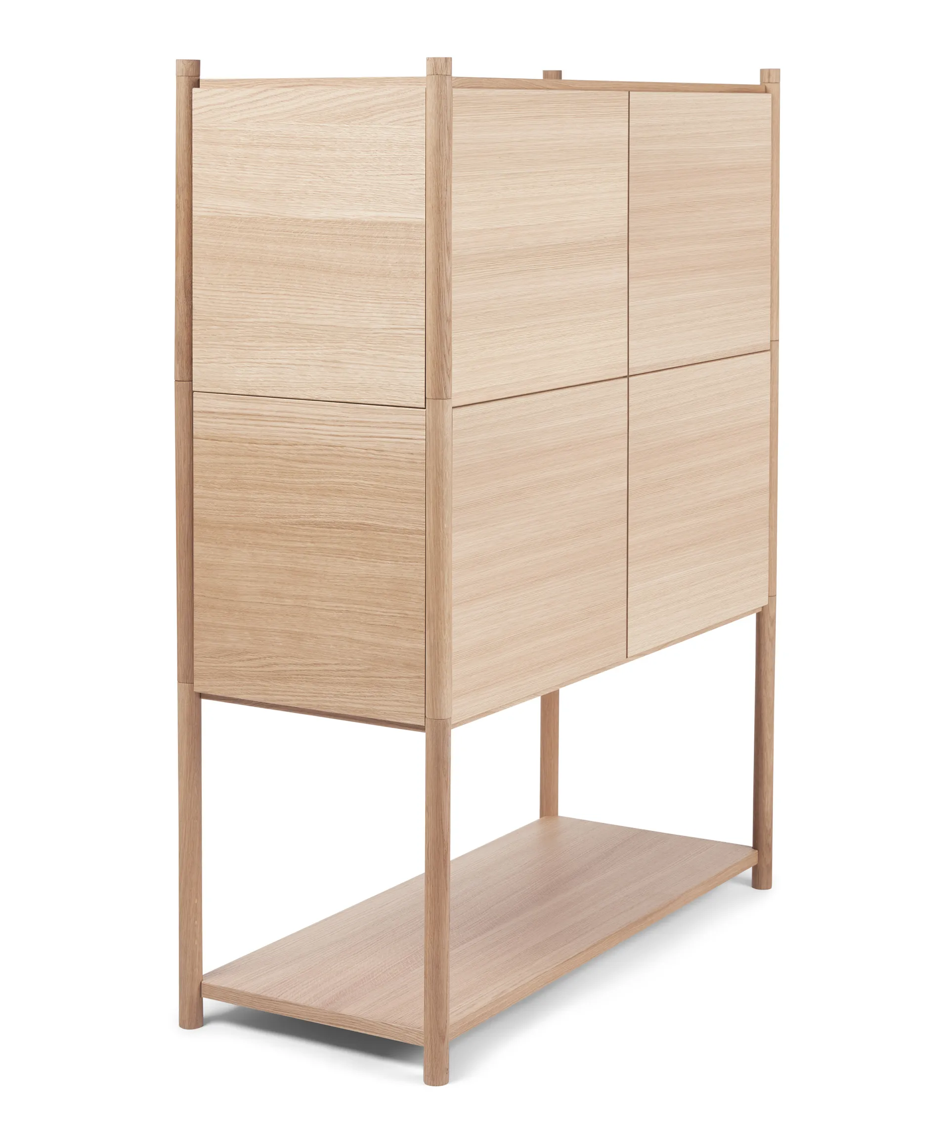 Sceene bookcase E, Light oak Gejst