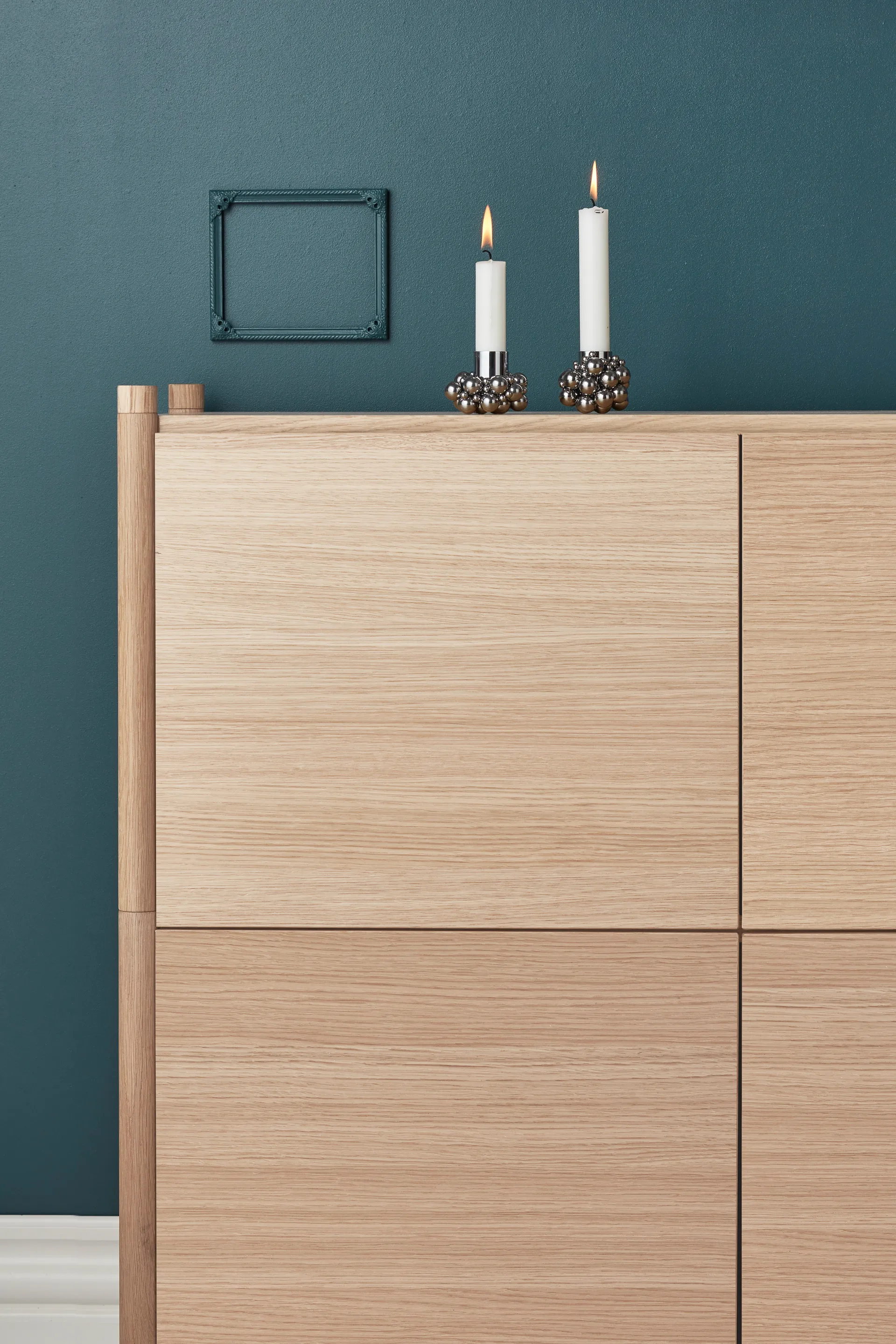 Sceene bookcase E, Light oak Gejst