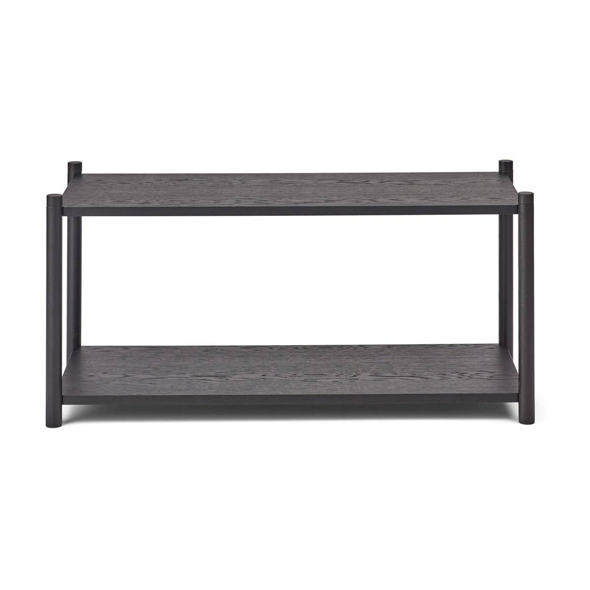 Gejst Sceene bookcase F Black oiled oak | Scandinavian Design | Dressers & sideboards | Black