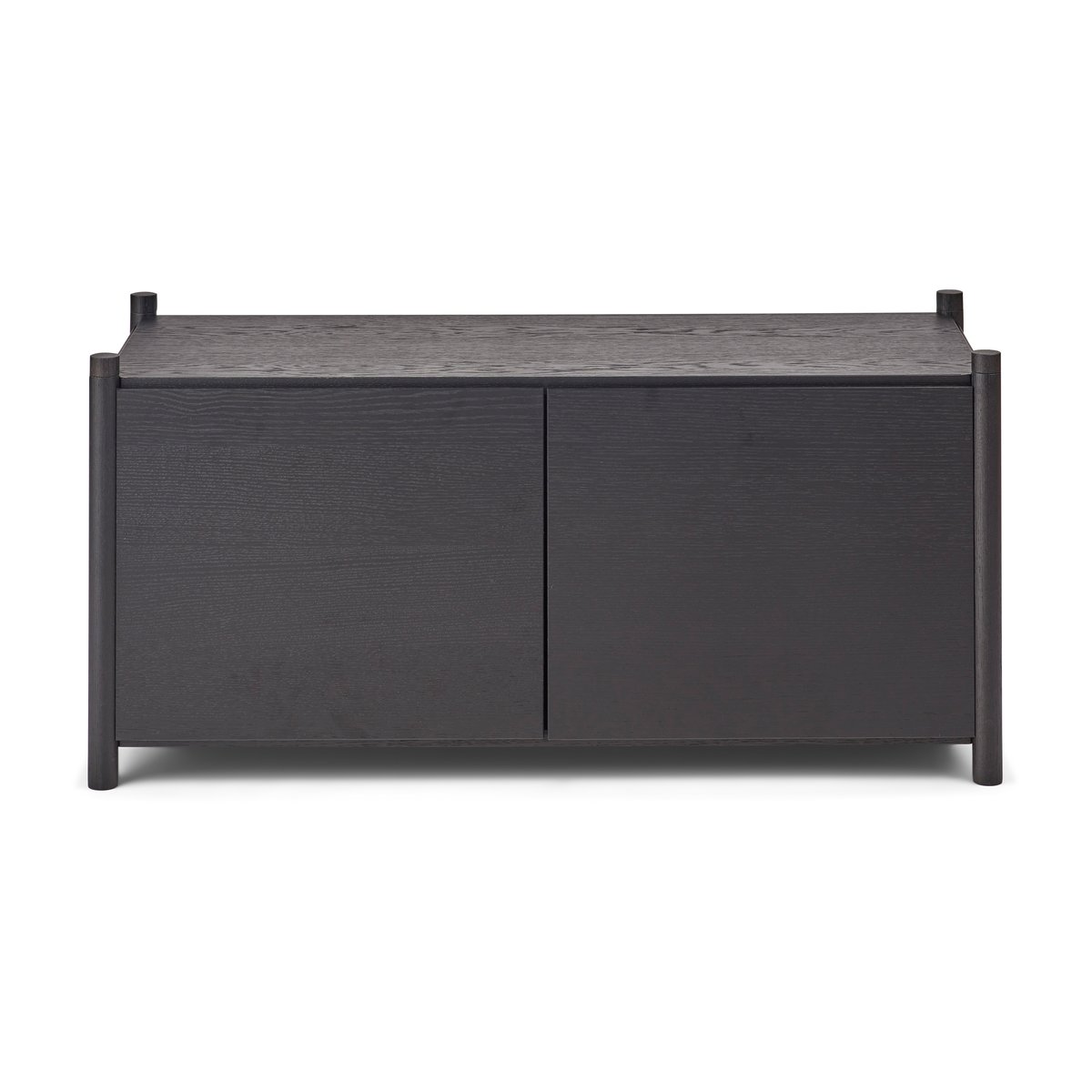 Gejst Sceene bookcase G Black oiled oak | Scandinavian Design | Dressers & sideboards | Black