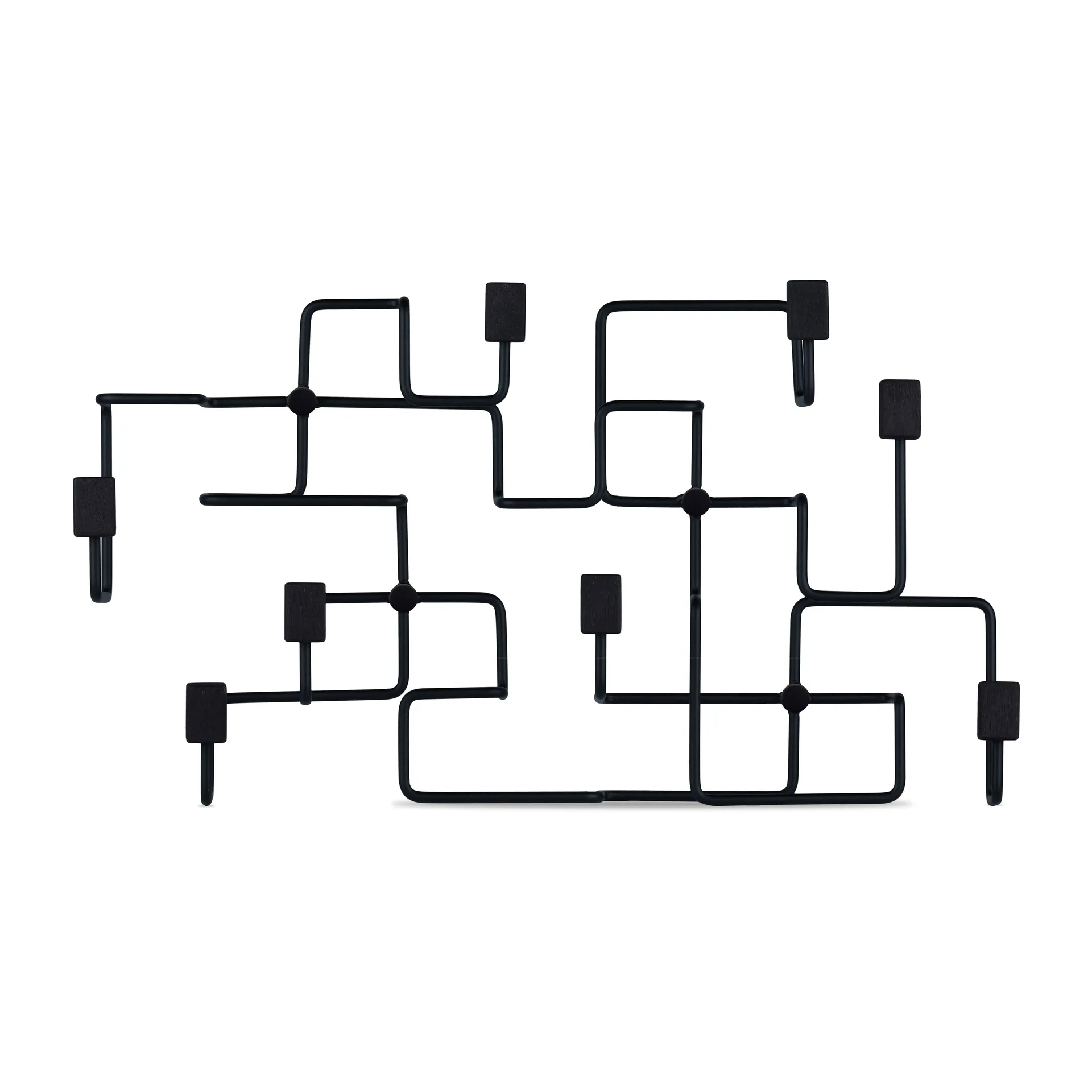 Underground hanger, Black-black stained oak Gejst