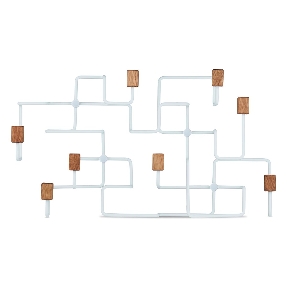 Gejst Underground hanger White-oak | Scandinavian Design | Clothes hooks & hangers | White