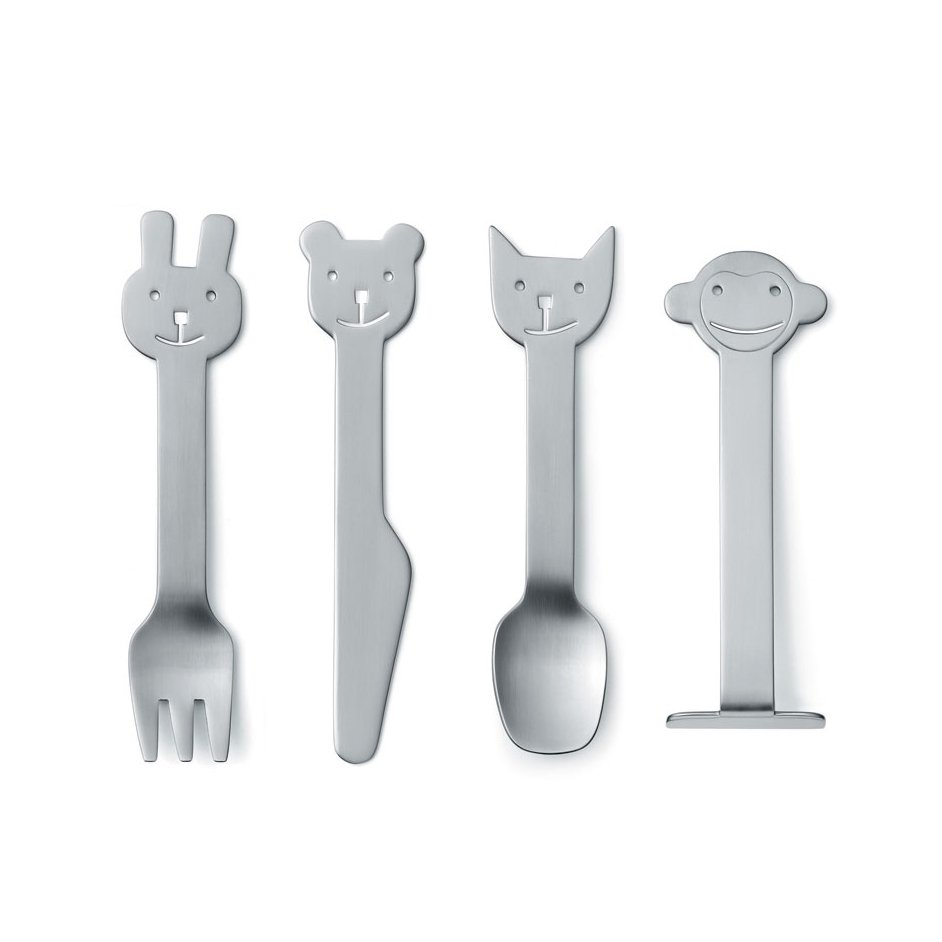 Gense Animal Friends cutlery 4 pieces 4 pieces