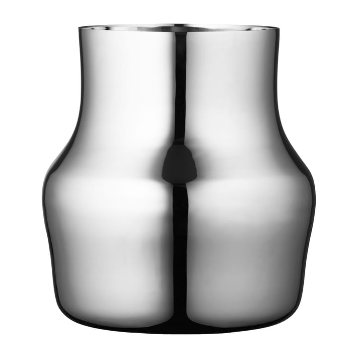 Dorotea vase 18x19,5 cm - Polished steel - Gense